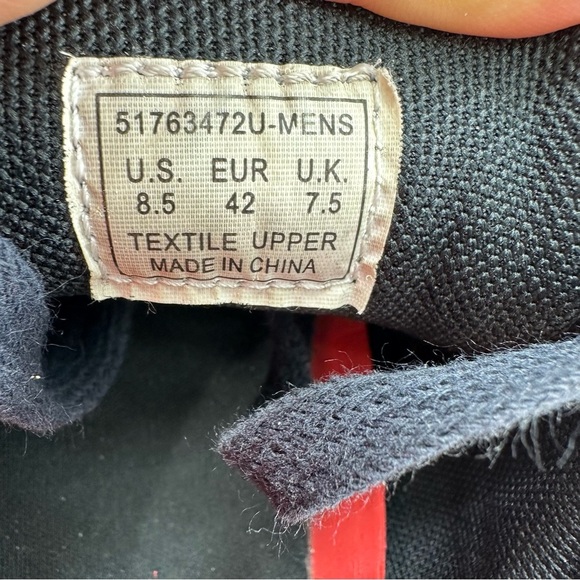 Levi’s Blue Denim Leather Fashion Sneakers Size 8.5 Mens 51763472U - Picture 5 of 7